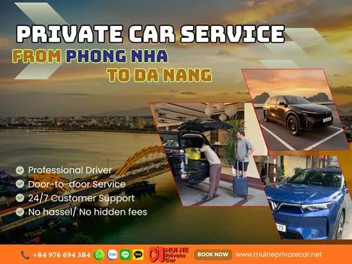 Private Car From Phong Nha To Da Nang